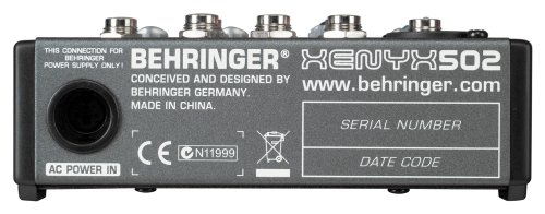 Behringer XENYX502 5-Channel Mixer