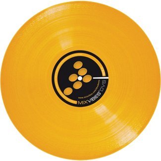 MixVibes Orange Control Vinyl Record