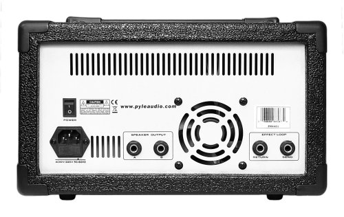 Pyle PMX401 4-Channel 150 Watt Powered PA Mixer/Amplifier with Independent Channel Control and Audio Line Input