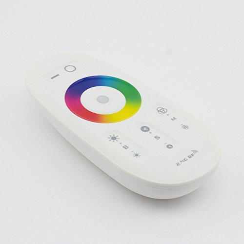 TOPCHANCES 2.4G Wireless RGB WiFi LED Strip Controller for iOS iPhone Android Smartphone Tablet-White