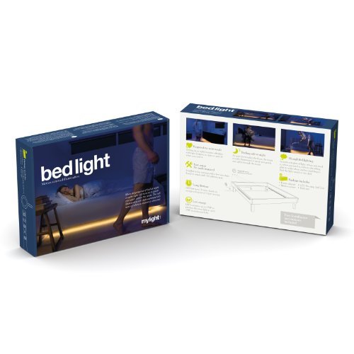 mylight.me bedlight motion activated ambient LED lighting with automatic shut off, single sensor Kit!