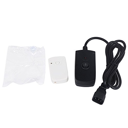 1byone Low Lying Fog Machines 400 Watt 3000CFM 2 Meters Output Distance 1300ml Tank Capacity with Wireless Remote Control Fog Machine