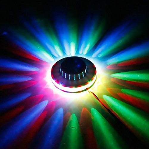 AGPtek® 48 RGB LED Voice-Activated Stage Lighting Disco Bar DJ Party Rotating Light