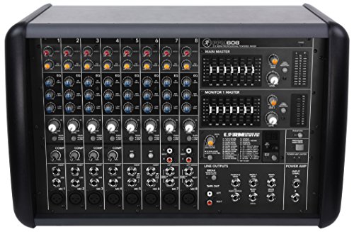 Mackie PPM608 8-Channel 1,000-Watt Powered Mixer