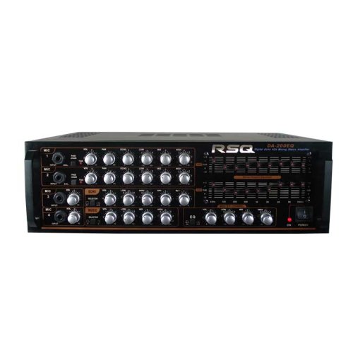 RSQ DA200EQV 600 Watt Mixing Amp with E