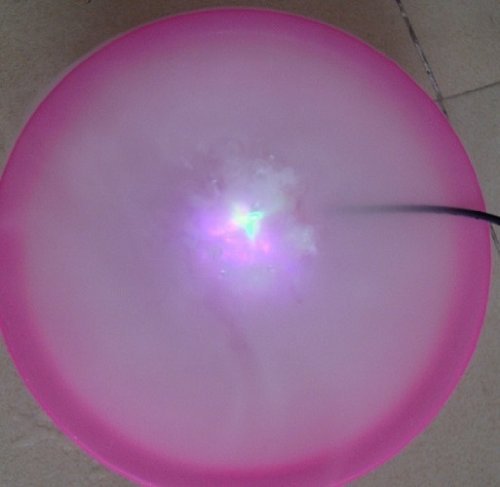 Evalley High Quality 12 LED Lights Ultrasonic Mist Maker Machine Fogger Water Pond Fountain Pond