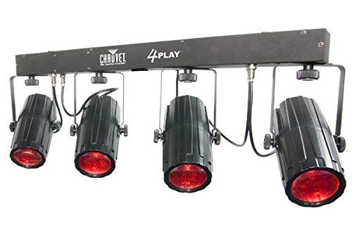 NEW! CHAUVET 4PLAY LED DMX Light Beam/Bar Effect System + H700 Fog/Smoke Machine