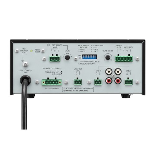 TOA BG-235CU 35W Mixer/Amplifier with 3 Inputs and MOH Output