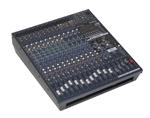 Yamaha EMX5016CF 16 Input Powered Mixer with Dual 500 Watt Power Amplifier