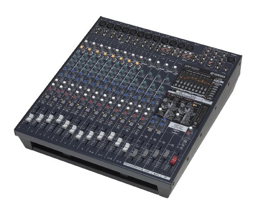 Yamaha EMX5016CF 16 Input Powered Mixer with Dual 500 Watt Power Amplifier