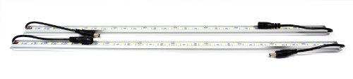 White LED Light Tube Under Cabinet 50cm Strip UV Wall Washer Accent Lighting Indoor (Pack of 2)