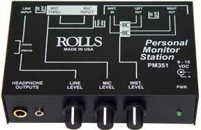 Rolls Personal Monitor Station - Rolls PM351