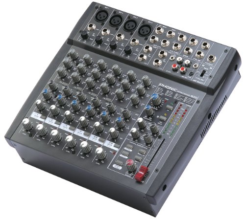 Phonic Powerpod 820 200W 8-Channel Powered Mixer with DFX