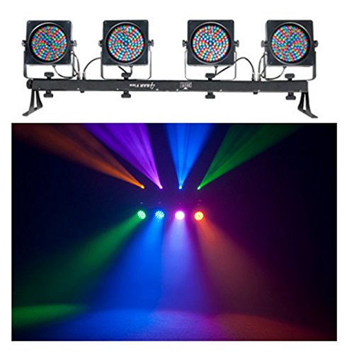 CHAUVET 4BAR FLEX LED RGB DMX Mountable DJ Light System w/ CH-01 Stand & Cable
