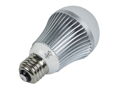 Monoprice 111743 10-Watt (75W Equivalent) A 19 LED Bulb, 905 Lumens, So-Feet Daylight (5400K), Dimmable