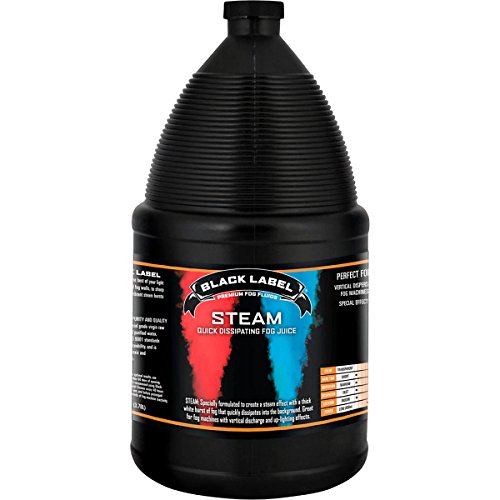 Black Label Steam Quick Dissipating Fog Juice - 1 Gallon