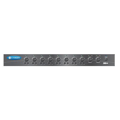 8-INPUT 2-ZONE Commercial Grade Business Music Mixer