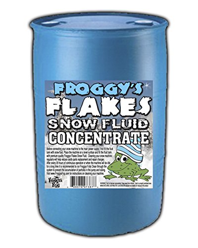 Concentrate Froggys Flakes Snow Juice - Makes 880 Gallons - Free Shipping Snow Formula: LONG LASTING (75+ Feet Float / Drop)