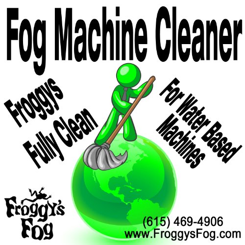 Fog Machine Cleaner Fluid - Froggys Fully Clean - 1 Gallon