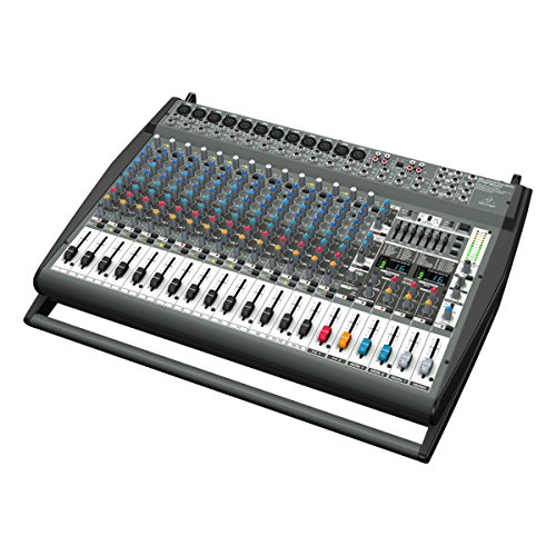 Behringer Europower PMP6000 | 1600W 20-Channel Powered Mixer Dual Multi FX Processor FBQ Feedback Detection System