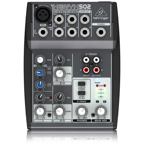 Behringer XENYX502 5-Channel Mixer