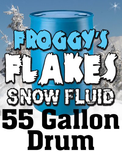 55 Gal - DRY Snow Juice Fluid - Low Residue Snow Machine Flakes