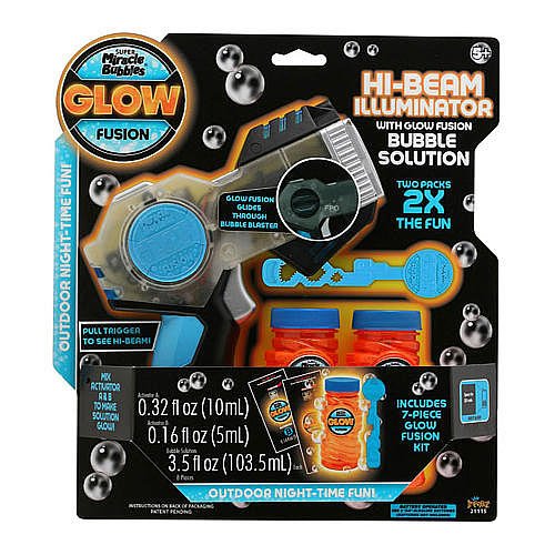 Glow Fusion Hi-Beam Illuminator Bubble Blaster