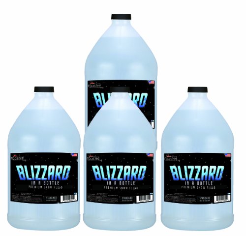 Blizzard in a Bottle - Snow Machine Fluid - 4 Gallon Case (Standard)