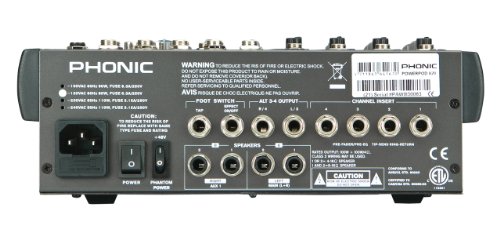 Phonic Powerpod 820 200W 8-Channel Powered Mixer with DFX