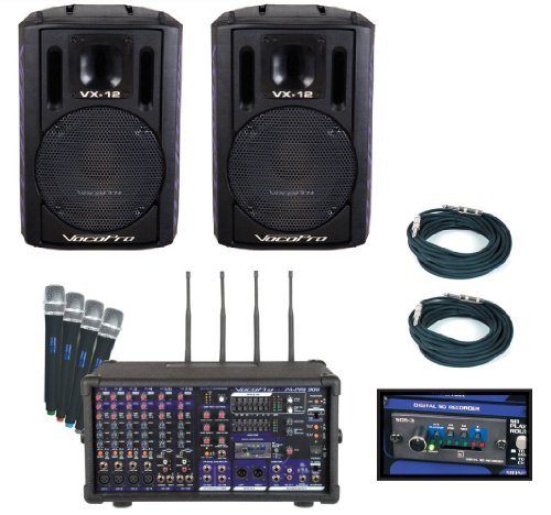 VocoPro PA-PRO TRIO Portable Karaoke System