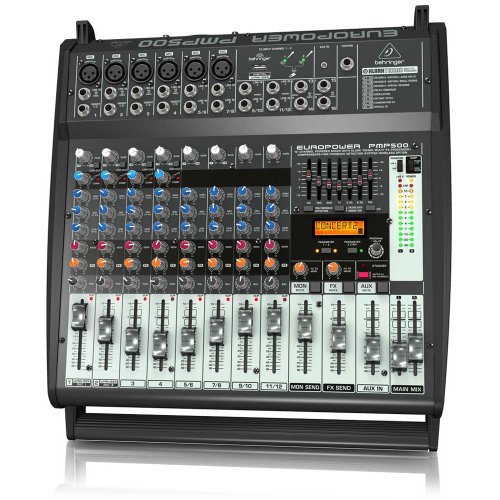 Behringer PMP500 Europower 500-Watt 12-Channel Powered Mixer