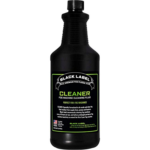 Black Label Cleaning Fluid For Fog Machines - 1 Quart