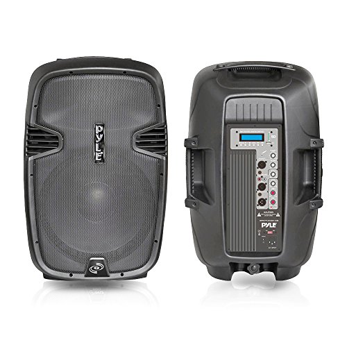 PYLE-PRO PPHP123MU 12-Inch 800 Watt Powered Two-Way PA Speaker with MP3/USB/SD/3.5mm Input