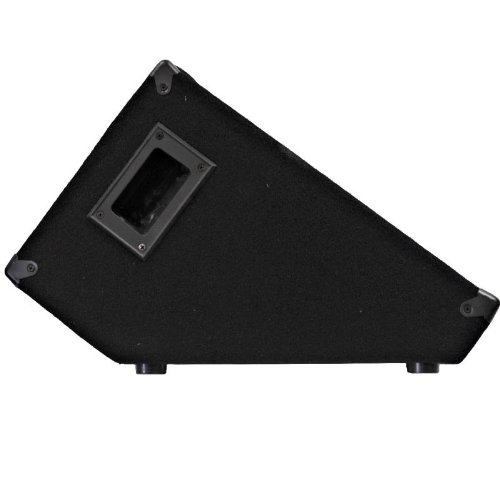 Seismic Audio - Pair of 10" Wedge Style FLOOR MONITORS - Studio, Stage, or Floor use - PA/DJ Monitors