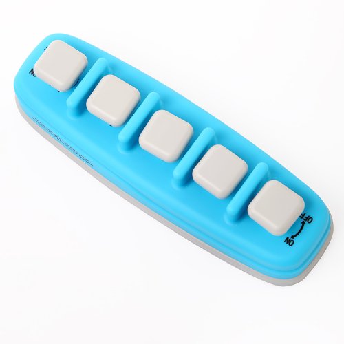 Kingzer Blue Piano Finger Exerciser Keyboard Training Professional Assistant Tool
