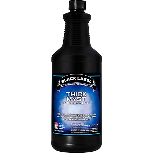 Black Label Thick Myst High Density Fog Juice - 1 Quart