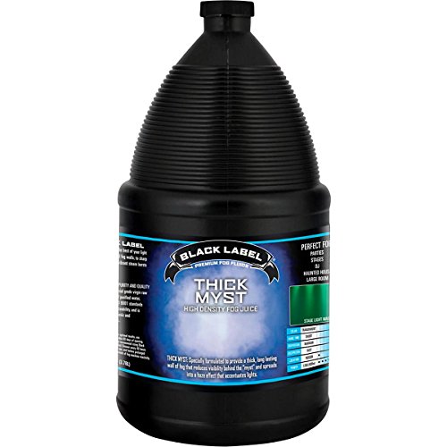 Black Label Thick Myst High Density Fog Juice - 1 Gallon