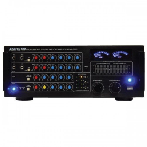 Mega KJ Pro Pma-320II 800W Max Output Karaoke Mixing Amplifier with Echo