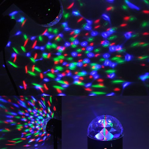 TSSS Stage Lighting Disco DJ Party Lighting  LED RGB Crystal RAINBOW COLOR Effect light
