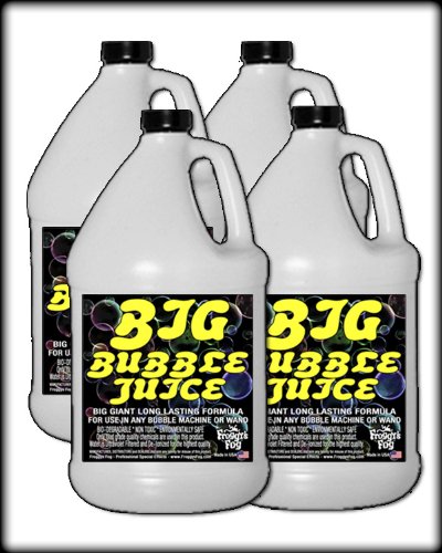 4 Gal - BIG Bubble Juice - Enormous Long-Lasting Bubble Fluid