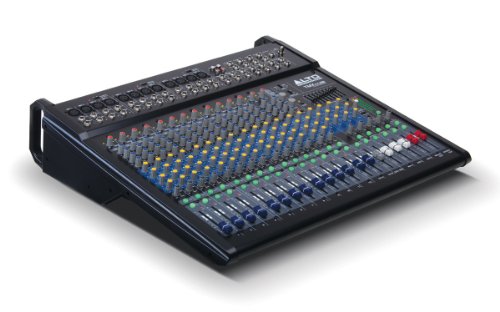Alto Professional TMX160 DFX, Tabletop 16 Channel powered mixer with 24-BIT DSP FX, Graphic EQ, and 2x750W Class D Power
