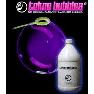 Tekno Bubbles - Blue UV Blacklight Reactive - Half Gallon - 64 Ounce
