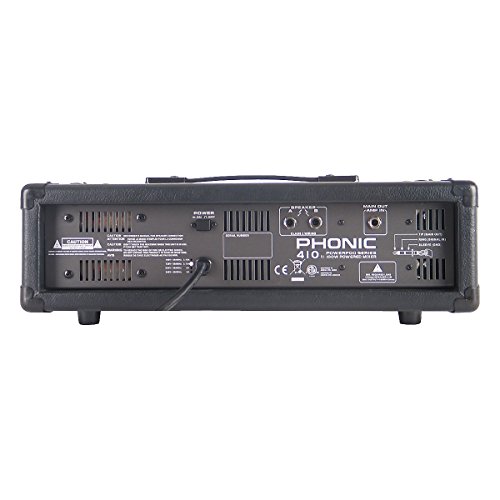 Phonic Powerpod 410 100W 4-Channel Powered Mixer with Variable Delay