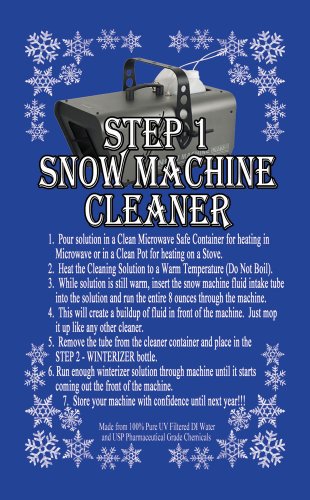 Universal Snow Machine Cleaner and Winterizer Kit