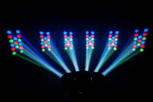 CHAUVET DERBY X DMX Pro DJ Club Effect Strobe Light + Fog Machine + Blacklight