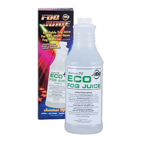 American Dj Eco Fog Q Quart Sized Water Based Fog Juice