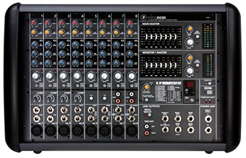 Mackie PPM608 8-Channel 1,000-Watt Powered Mixer