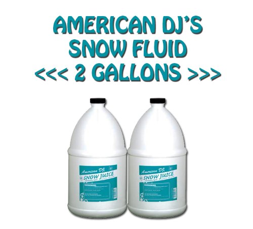 American DJ Snow Juice 2 Gallons Water Based Fluid