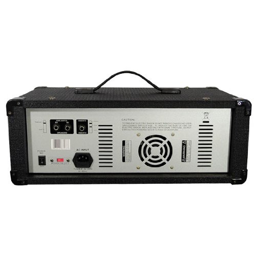 NEW 8 Channel 800 W Powered Audio Mixer w USB 2.0 Terminal & MP3 LCD Display