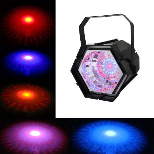 1byone Type QS-0089 Strobe Colored Lenses LED Light, Flashing Lamps Lights, Apply Lighting For DJ Disco House Party Hotel Stage Office Camping Field Etc, Lighting For Halloween And Christmas